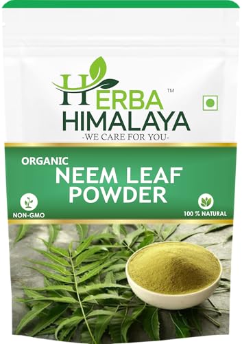 NEEM POWDER 100% Pure & Natural for Skin & Hair Care, Fights Acne and Pimples,Skin Brightening. Fights Dandruff (200 gm)|B0FKHG5787