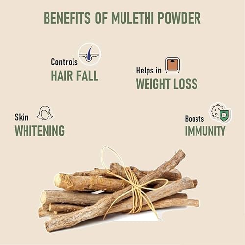 Liquorice Powder | Mulethi Powder | For Haircare, Skincare and Health | Natural Herbal Supplement (100 gm)|B0FL4RLQNP