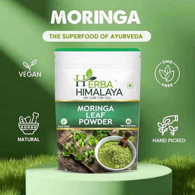 Moringa Leaf Powder | Drumstick Leaf Powder | Natural Multi-Vitamin Moringa Powder Good for Weight Loss, Energy, Hair & Skin- (250 gm)|B0F9H5XFWM