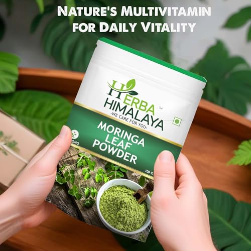 Moringa Leaf Powder | Drumstick Leaf Powder | Natural Multi-Vitamin Moringa Powder Good for Weight Loss, Energy, Hair & Skin- (250 gm)|B0F9H5XFWM