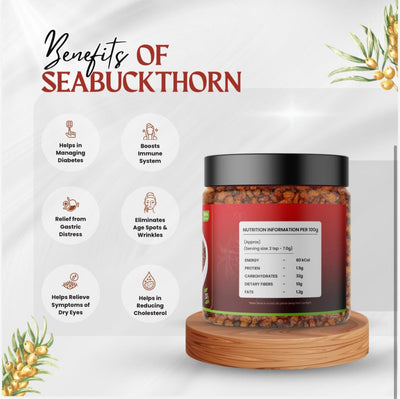 Herba Himalaya Sourced from Ladakh Pure Sea Buckthorn Berry