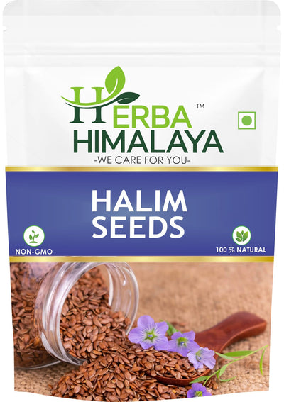 Herba Himalaya Halim seeds - Rich in Fibre and Omega -3 |Immunity Booster Superfood | Rich in Calcium and Iron