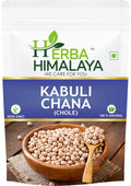 Herba Himalaya Unpolished Kabuli Chana (Chhole) Naturally Rich in Protein