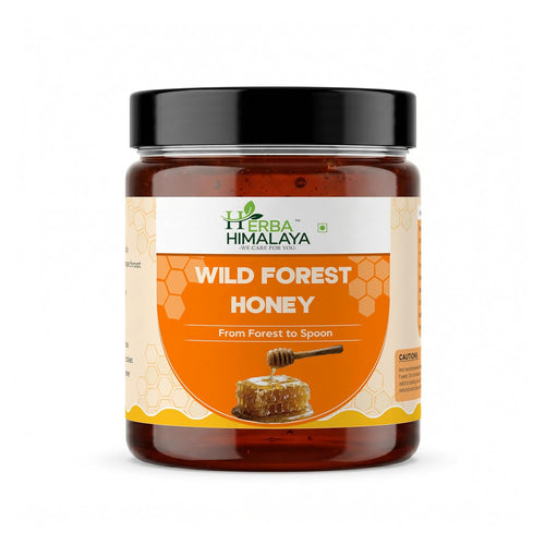 Herba Himalaya Raw Organic Honey | 100% Pure & Lab-Tested | Unprocessed & Unpasteurized | No Added Sugar