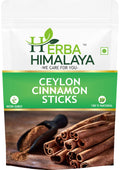 Herba Himalaya Ceylon Cinnamon Sticks Original | True Sri Lankan Dalchini Cinnamon Stick | World's Finest Ceylon Cinnamon Quills | Helps with Weight Loss