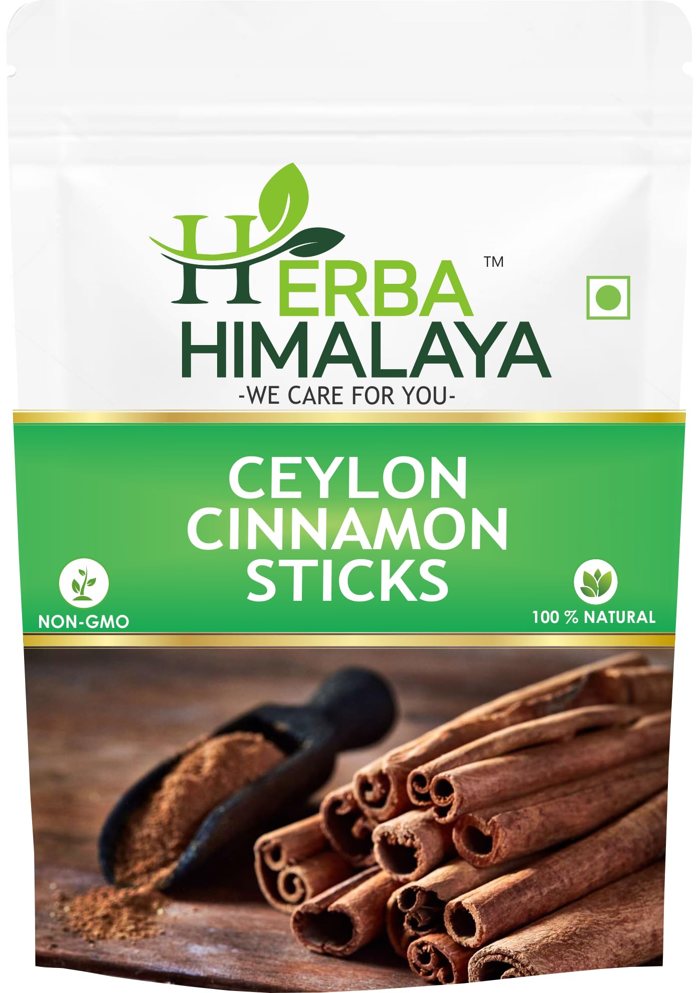 Herba Himalaya Ceylon Cinnamon Sticks Original | True Sri Lankan Dalchini Cinnamon Stick | World's Finest Ceylon Cinnamon Quills | Helps with Weight Loss