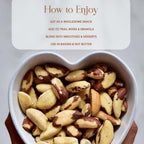 Herba Himalaya Brazilian Nuts | Premium Superfood Crunchy | Rich in Selenium Perfect for Smoothies ,Baking ,Healthy Recipes