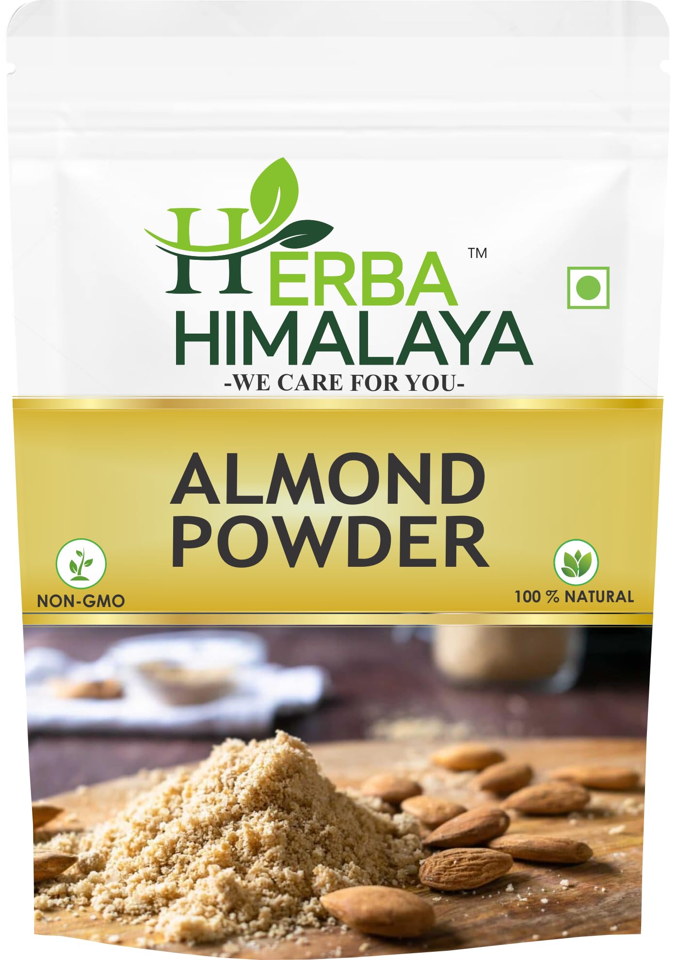 Herba Himalaya Californian Almond Flour |Gluten Free | Grain Free Keto Friendly | Naturally Protein | Rich High Fiber