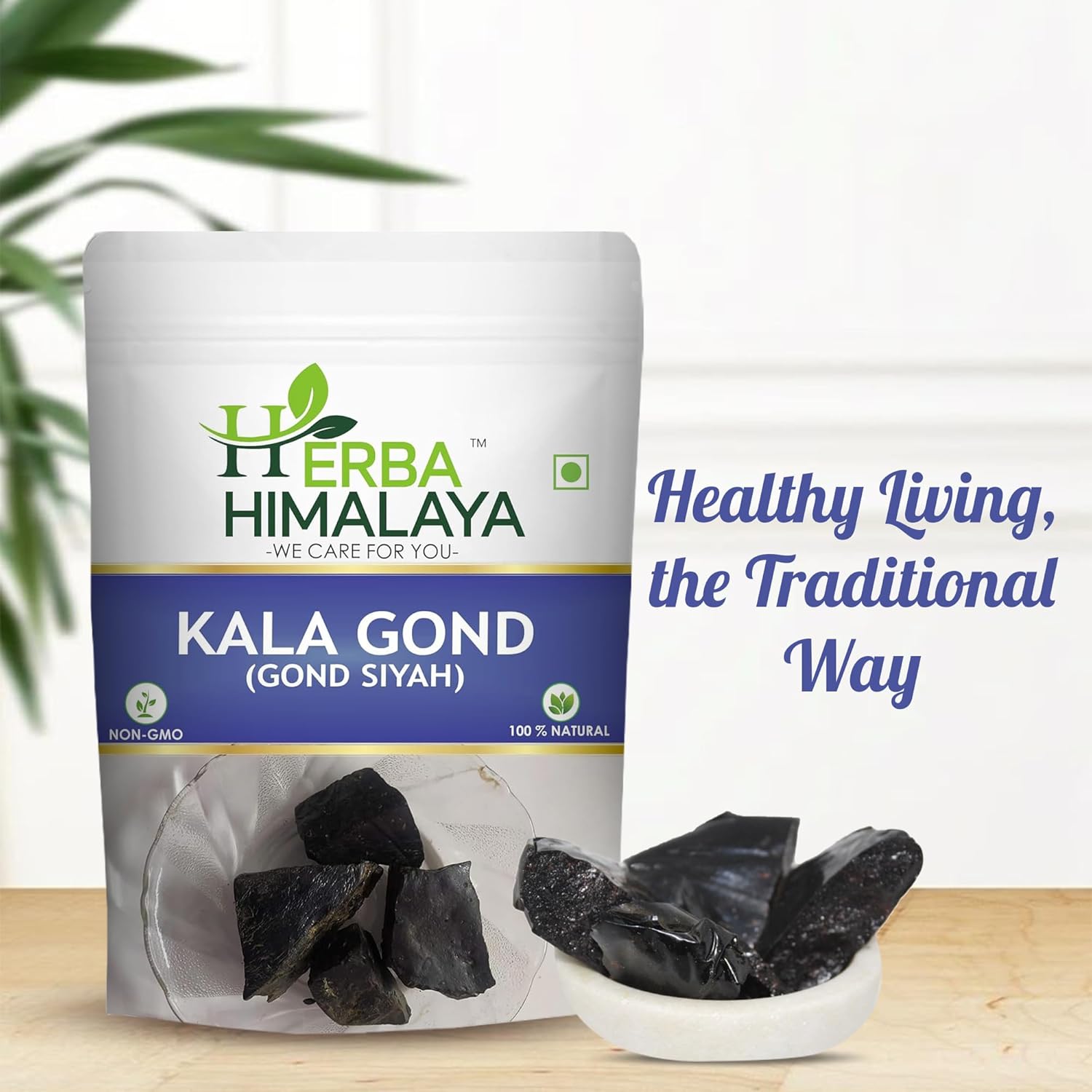 Herba Himalaya Kala Gond 200g Natural Gond Siyah Black