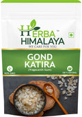 Herba Himalaya Gond Katira Pure - 100% Natural Superfood Edible Gum | Cooling Properties