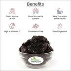 Herba Himalaya California Prunes | Rich in Fiber & Antioxidants | Black Seedless Prunes | Dried Plums