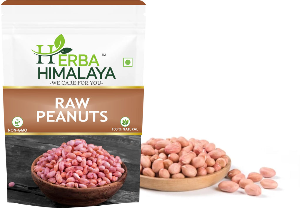 Herba Himalaya Raw Peanuts | Premium Moongfali | Raw Peanuts, Pink
