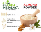 Herba Himalaya Californian Almond Flour |Gluten Free | Grain Free Keto Friendly | Naturally Protein | Rich High Fiber