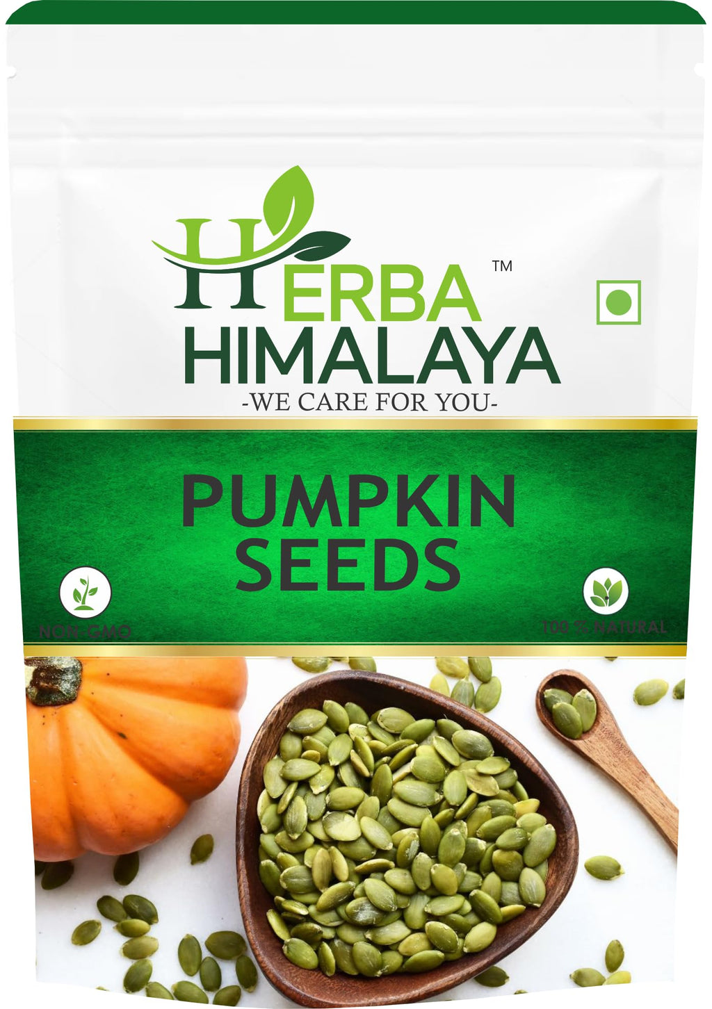 Herba Himalaya Raw Pumpkin Seed, Immunity Booster,Protein Rich Seeds and Fiber Rich Superfood