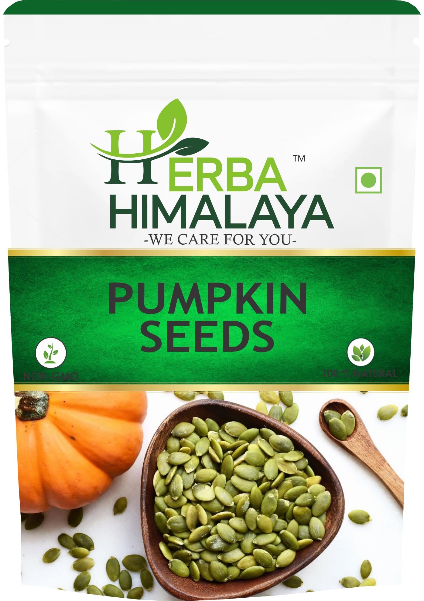 Herba Himalaya Raw Pumpkin Seed, Immunity Booster,Protein Rich Seeds and Fiber Rich Superfood