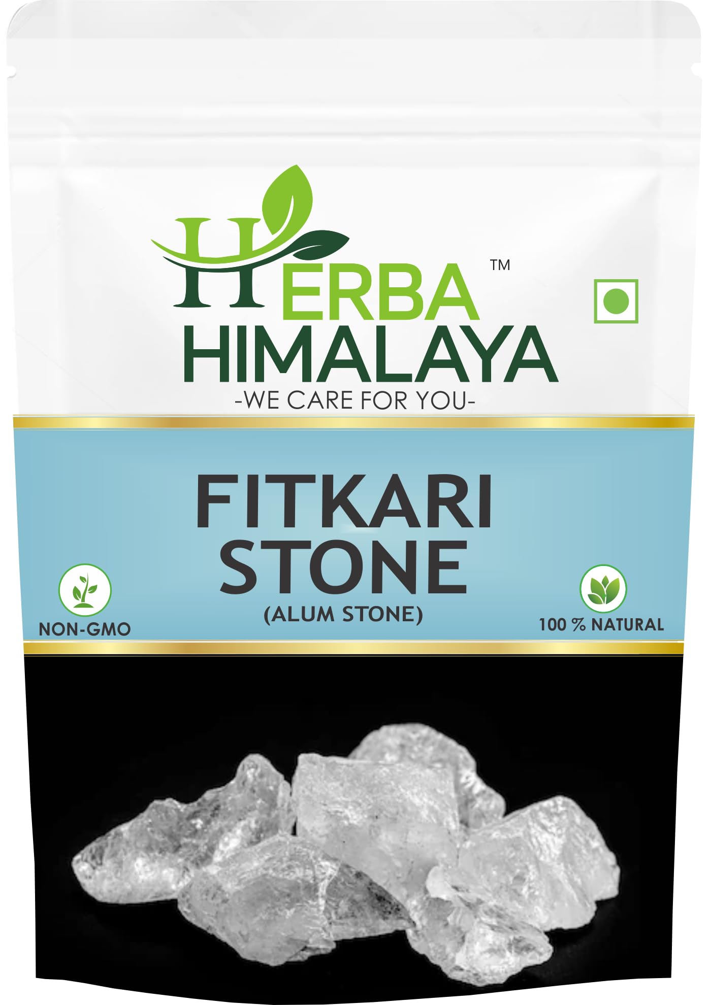 Herba Himalaya Phitkari Alum Stone | Fitkari Stone Water Purification,