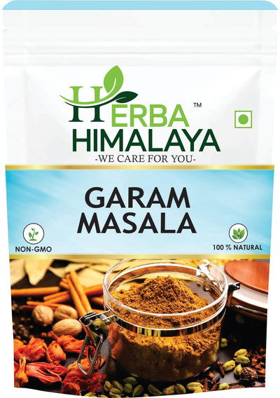 Herba Himalaya Garam Masala Aromatic Spices Blend, Perfect for Curries, Gravies and Tandoori dishes (100 gm)