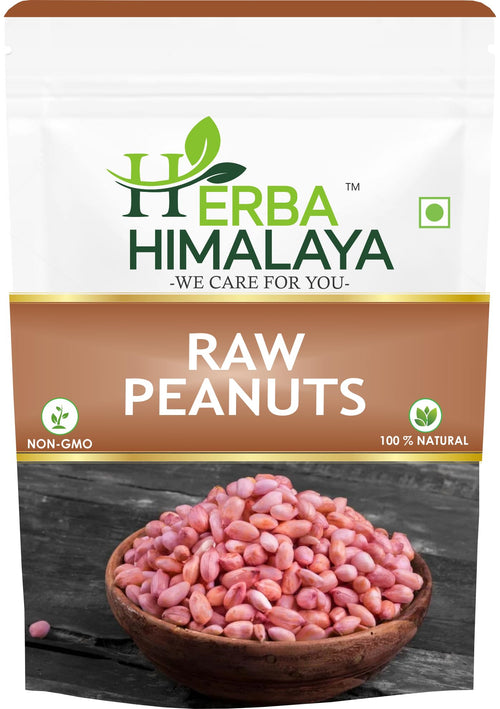 Herba Himalaya Raw Peanuts | Premium Moongfali | Raw Peanuts, Pink