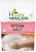 Herba Himalaya Epsom Salt Crystal For Bath | For Muscle Relief, Relieves Aches & Pain | Granule |
