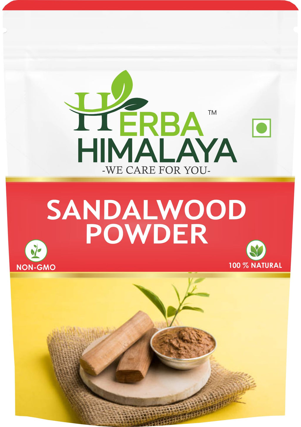 Herbal Himalaya Sandalwood Powder for Face Natural & Herbal Skin Brightening, Tan Removal, Acne & Pimple, Anti-Aging, Oil Control, Smooth, Soft & Glowing Complexion