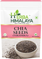 Herba Himalaya Chia Seed | Seeds for Weight Management | Rich in Calcium, Protein & Fiber, Omega 3 and Antioxidant |