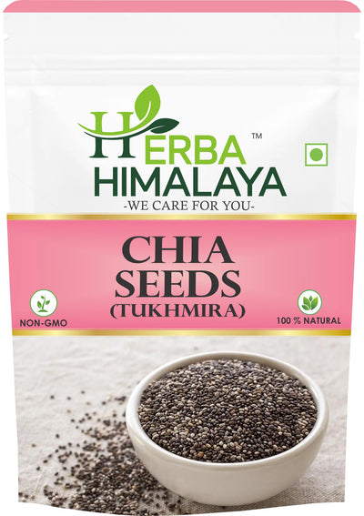 Herba Himalaya Chia Seed | Seeds for Weight Management | Rich in Calcium, Protein & Fiber, Omega 3 and Antioxidant |