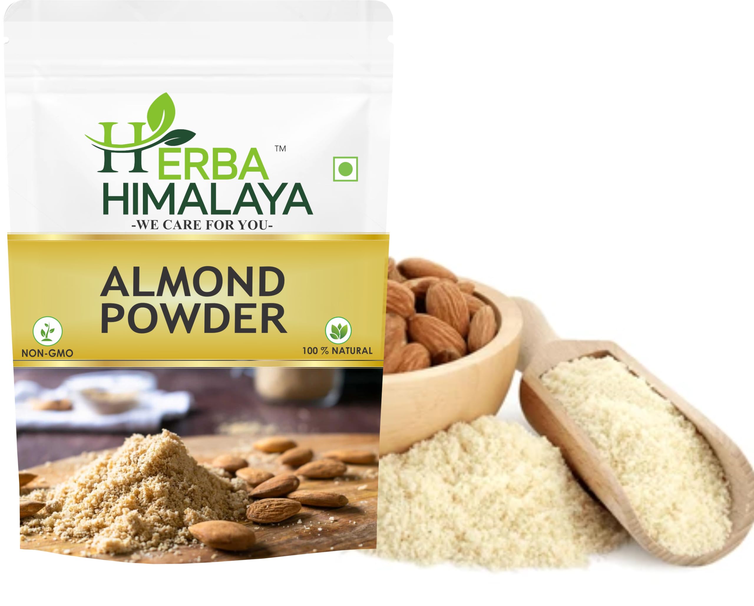 Herba Himalaya Californian Almond Flour |Gluten Free | Grain Free Keto Friendly | Naturally Protein | Rich High Fiber