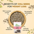 Herba Himalaya Chia Seed | Seeds for Weight Management | Rich in Calcium, Protein & Fiber, Omega 3 and Antioxidant |