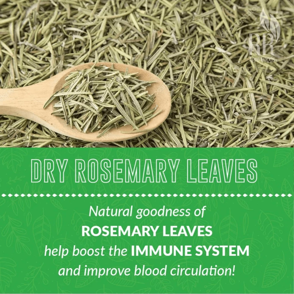 Herba Himalaya Rosemary Leaves | Use Seasoning, Leaf Tea, Rosemary Water & Oil, (100% Natural) For Hair Growth