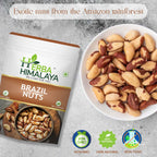 Herba Himalaya Brazilian Nuts | Premium Superfood Crunchy | Rich in Selenium Perfect for Smoothies ,Baking ,Healthy Recipes