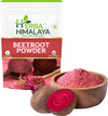 Herba Himalaya Organic Beetroot Powder For Face, Skin & Hair | Anti-Aging & Glowing Face | Rich In Antioxidants | Lip Care |